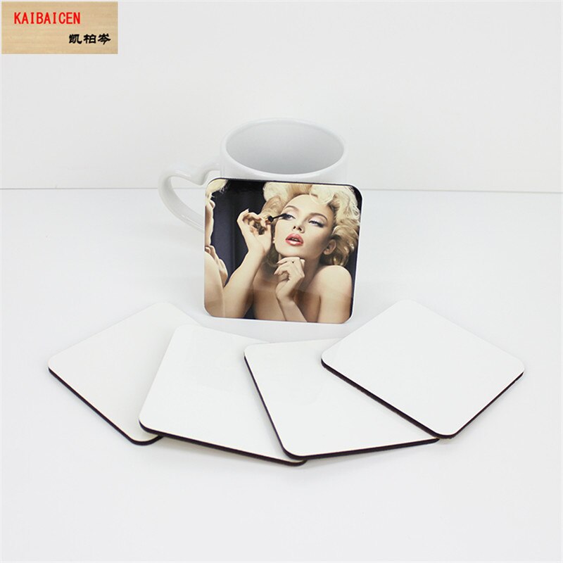 15 Stks/partij Diy Sublimatie Blank Mdf Houten Coaster Keuken Accessoires Mat Cup Bar Mok Drink Pads Captain Coaster