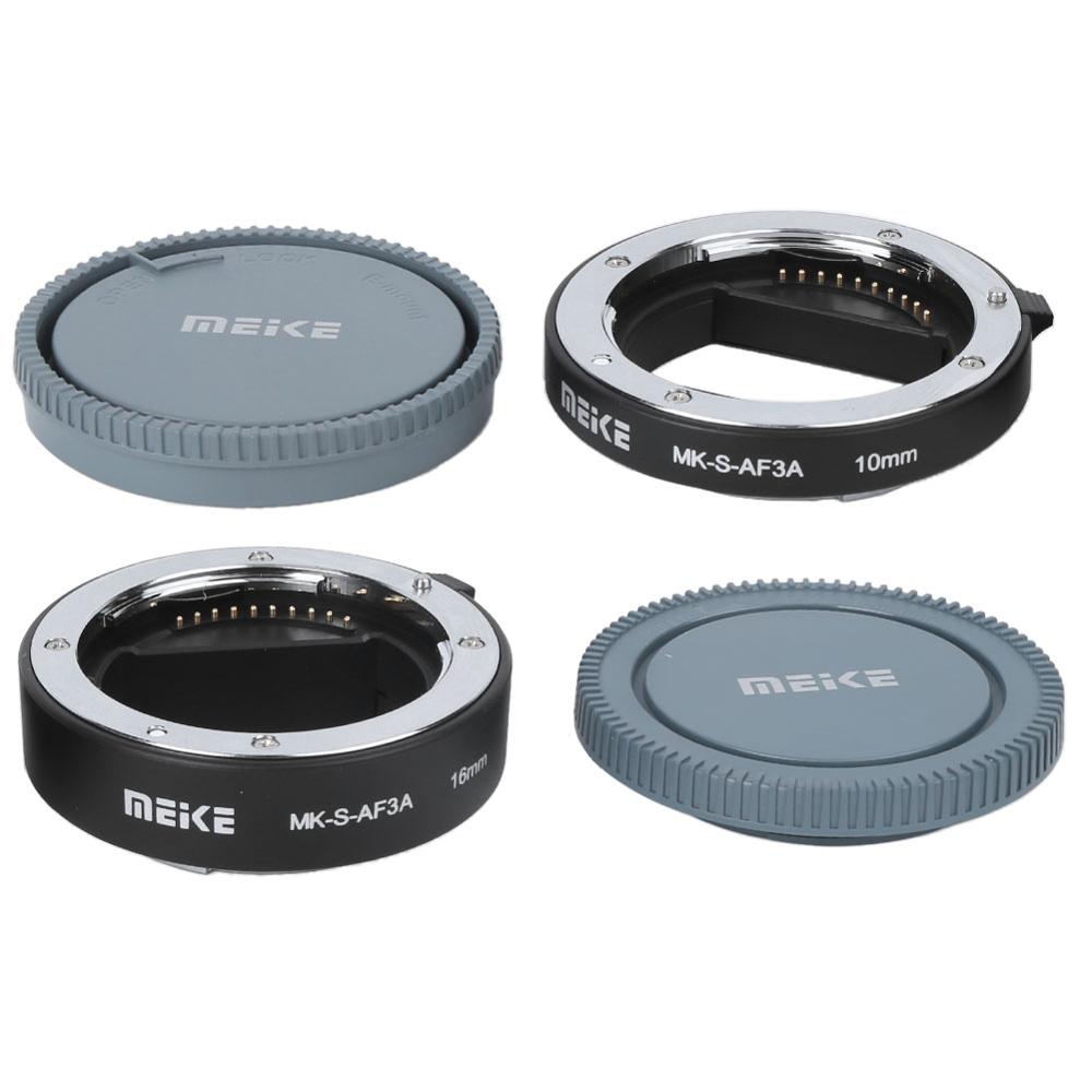 MEIKE MK-S-AF3A Auto Fokus 10mm 16mm Makro Verlängerung Rohr einstellen für Sony E/FE NEX3 NEX5 NEX6 NEX7 A5000/A6000/A7/A7M2 Serie Nocken