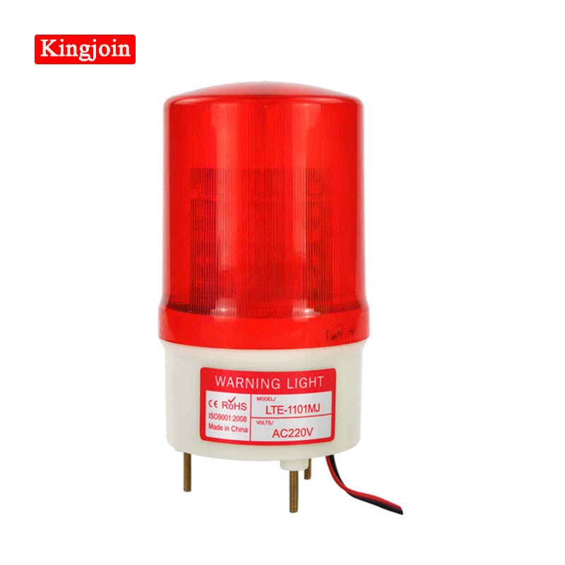 Luz de advertencia roja de 24V 12V 220V 110V luz LED para alarma gsm sistema sirena alarma politie luz estroboscópica