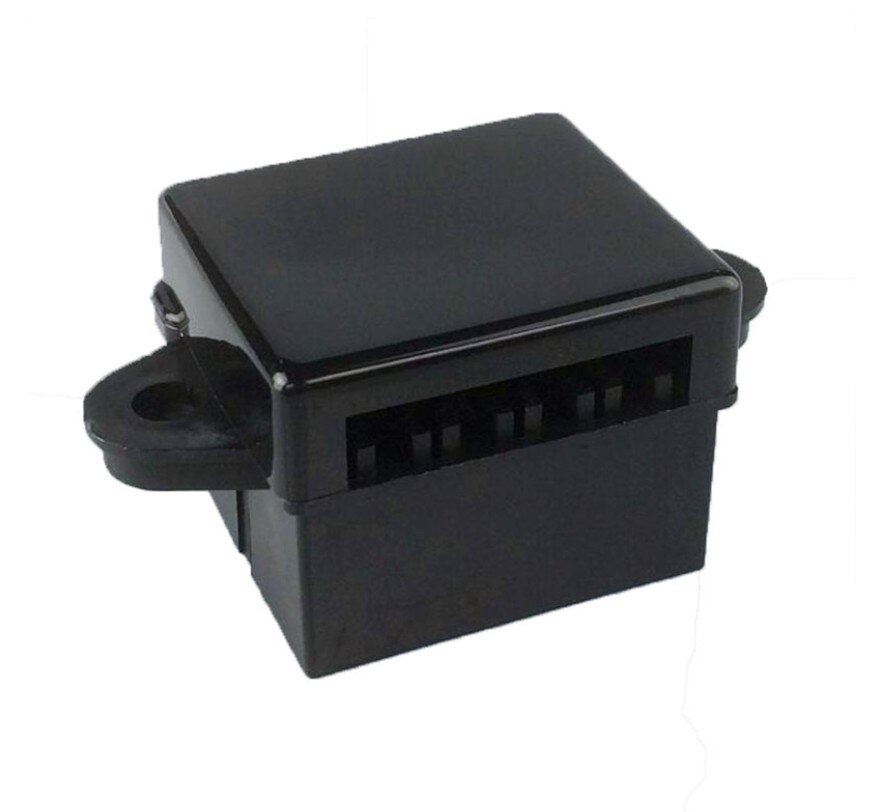 10 Way double row Blade Fuse Box Holder with terminal and fuse For Car Boat Trike 12V 24V Car Fuse Box