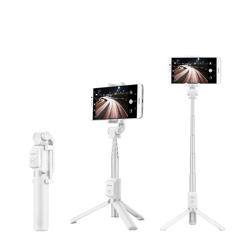 Huawei AF15 Selfie Stok Bluetooth Statief Voor Telefoon Houder Draagbare Draadloze Controle Monopod Gimbal Stabilizer Voor Ios/Android