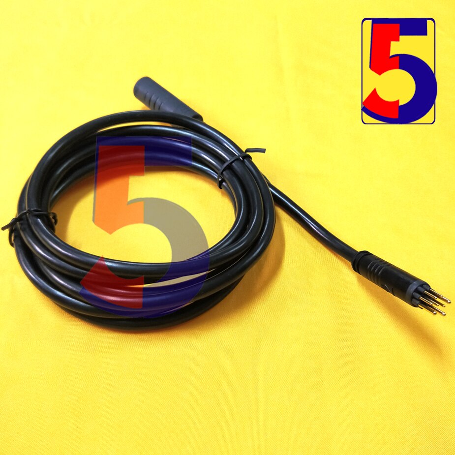 Ebike motor extend cable A Pair of 9 Pins Waterproof cable Male Female Extended Cable Bafang Motor AKM motor DC cable: 1.9m 9pins cable