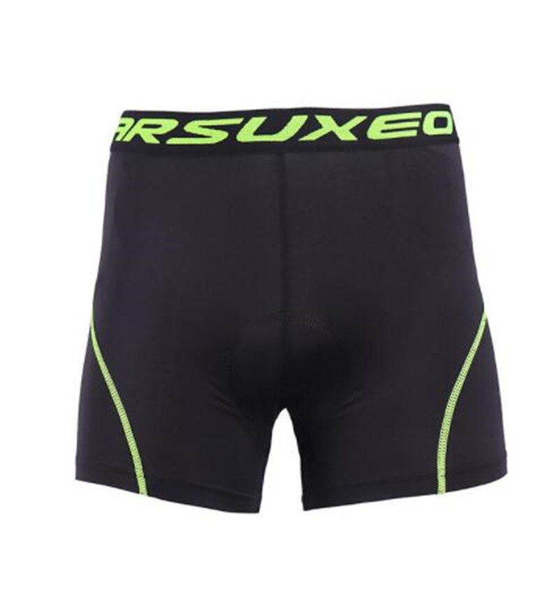 Arsuxeo Heren Fietsen Ondergoed Shorts 3D Padded Fiets Mtb Shorts Comfortabele Sport Korte