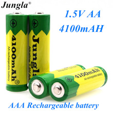 2-20 Stks/partij Aa Oplaadbare Batterij 4100 Mah 1.5V Alkaline Oplaadbare Batterij Voor Led Licht Speelgoed mp3