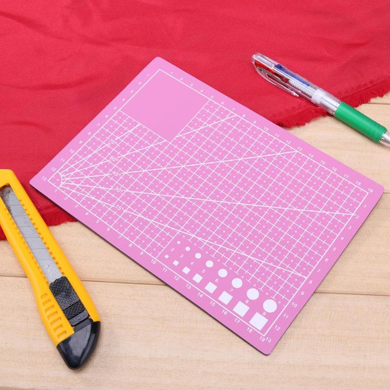 A5/A3 PVC Paper Cutting Mat Board DIY Patchwork Mat Pad Self-healing Leather Cutting Mat For Writing Drawing Desktop Protector