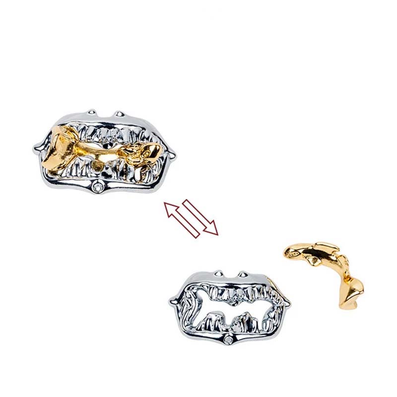 Alloy Metal 3D Adult Intelligence Lockpicking Toys Labyrinth Lockpicking Toys Puzzle Solving Toys: DEEP BLUE