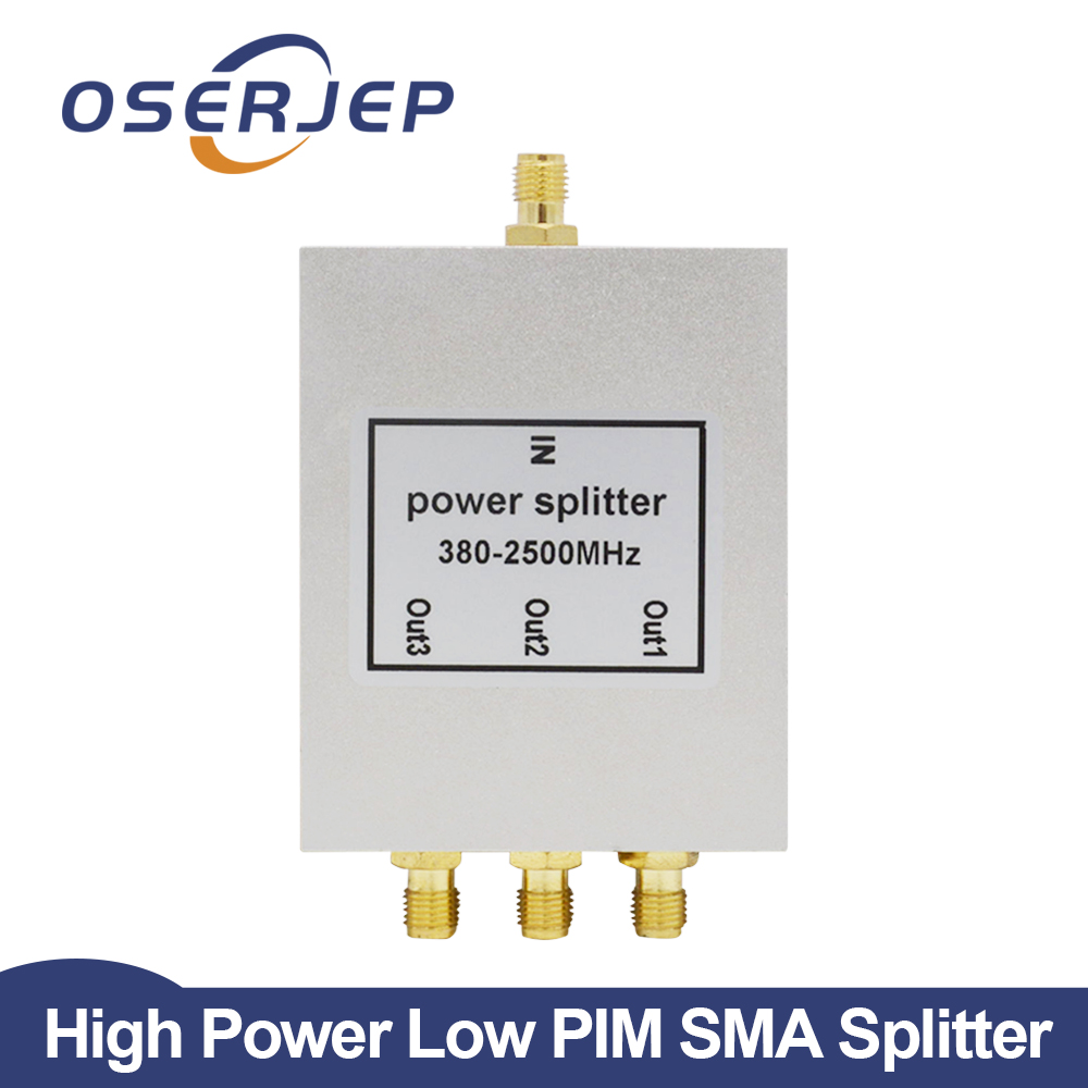 Niski Pim 380mhz ~ 2500mhz 2 3 4 sposób Sma rozdzielacz mocy Sma żeńskie złącze dzielnik mocy rozdzielacz dla Wifi Gps Wzmacniacz: 3droga SMA płeć żeńska