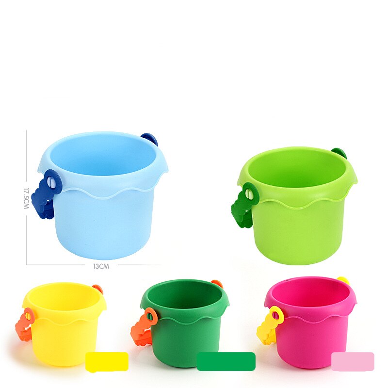 Giocattoli estivi da spiaggia in plastica morbida per bambini giochi Set di scatole di sabbia per acqua Set di secchielli da spiaggia interattivi per bambini gioco di acqua di sabbia giochi di carrelli: 650A drum random