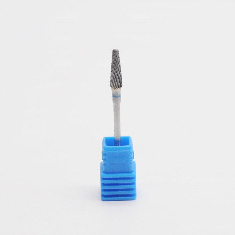 Fresas de laboratorio de dentista, máquina de brocas de carburo de tungsteno, cortador de uñas, lima de uñas, broca de carburo de manicura: 1Pcs E