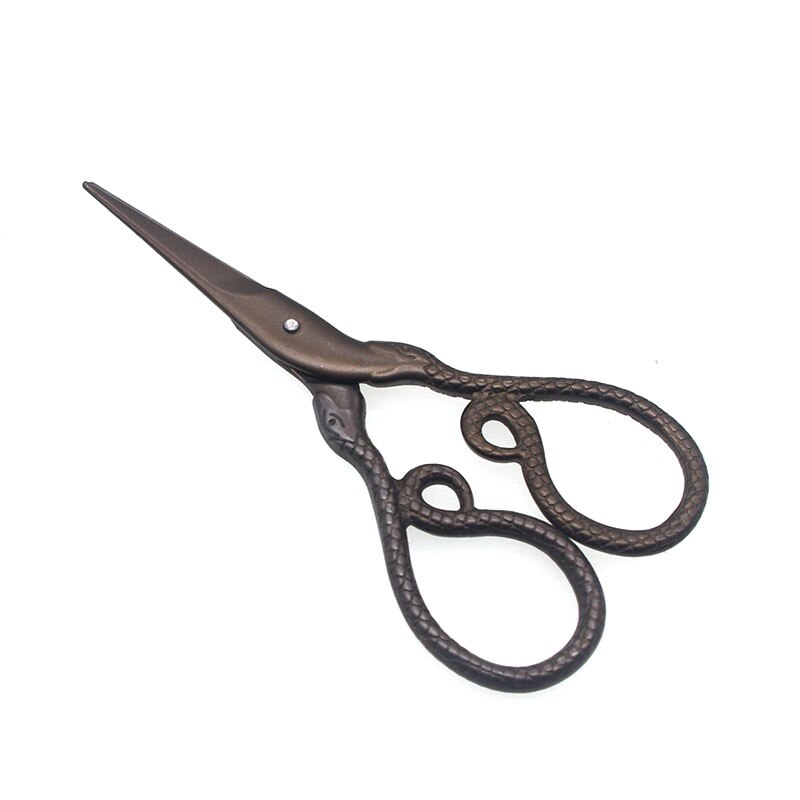 10.2*4.8cm retro sy sakse skrædder slange rustfrit stål til stof håndværk husholdning tijeras de costura  ts8698
