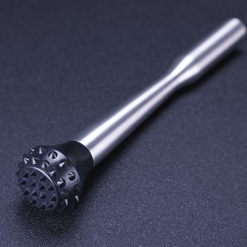 25cm Bar Cocktail Muddler Mojito Sharp Wolf Teeth Stainless Steel Bar Mixer Barware Mojito Drink