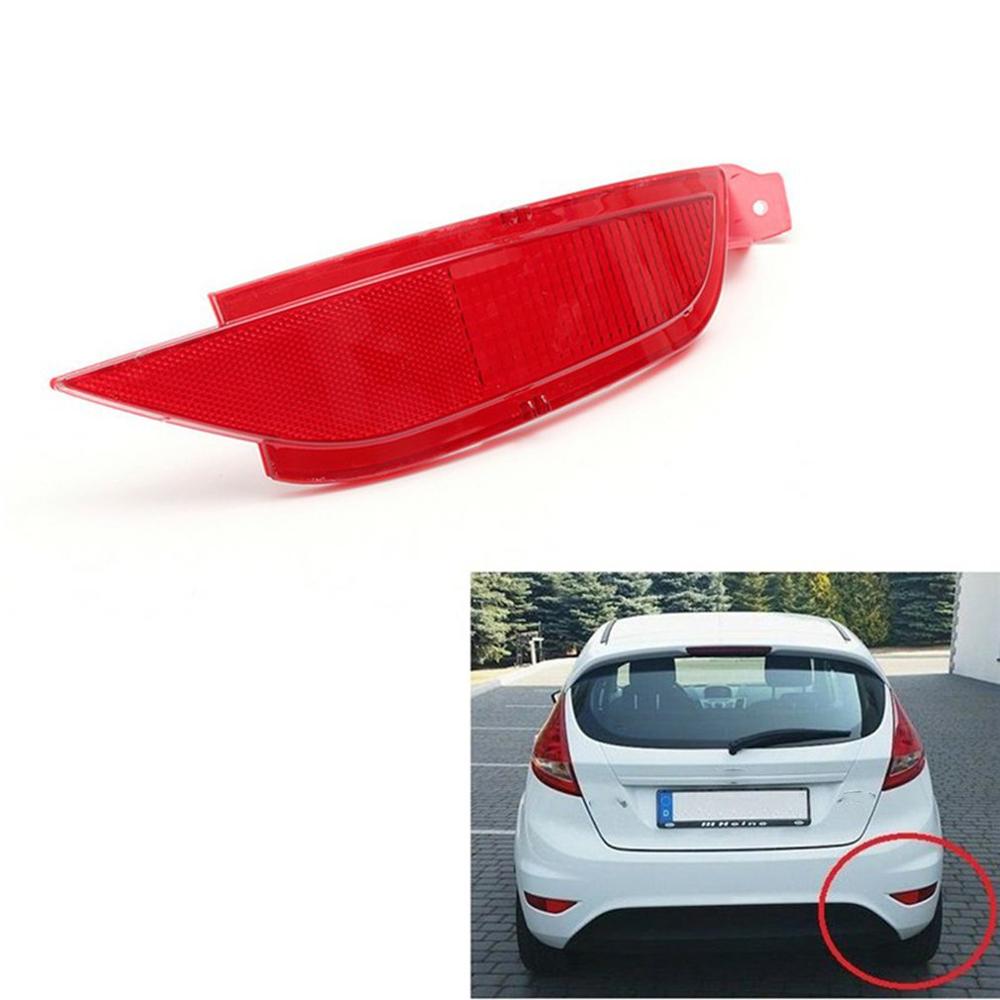 For Ford Fiesta Mk7 - Rear Bumper Reflector Rear Tail Lights Reversing Lights Reflector Left