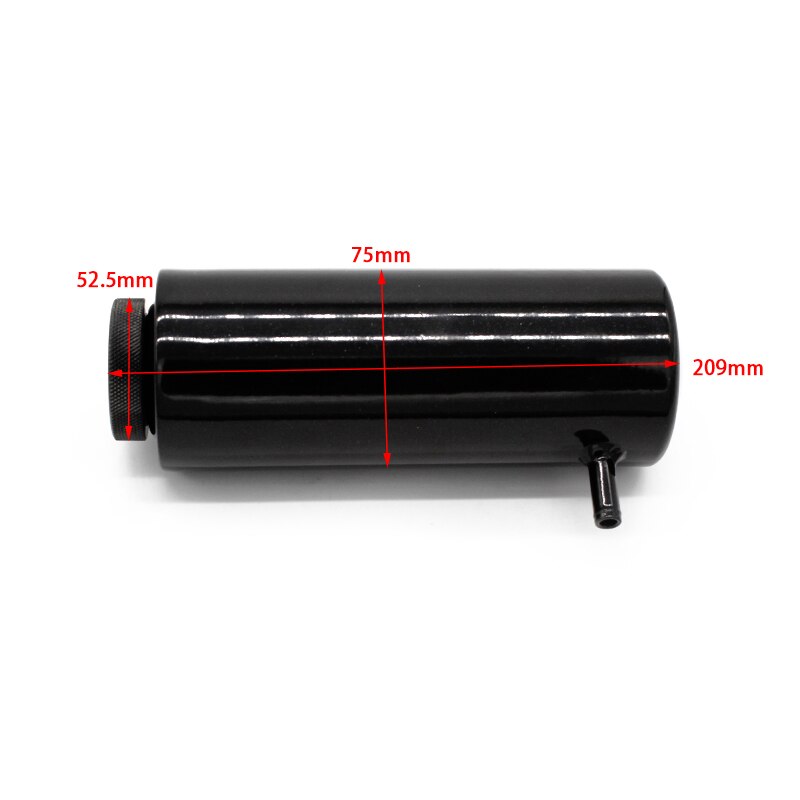 800ML Universal Cylinder Radiator tank overflow Reservoir Coolant Tank