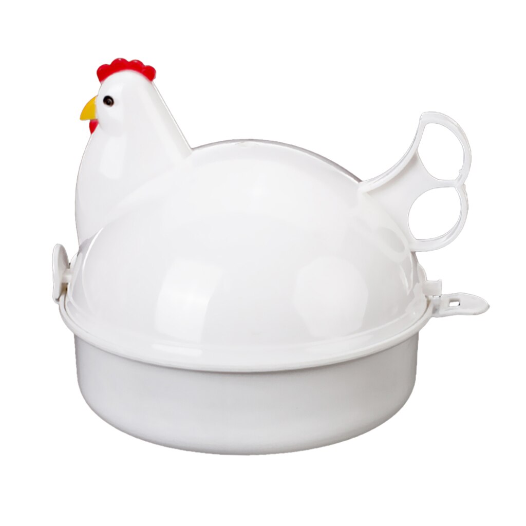 4 Eieren Magnetron Fornuis Hardgekookte Boiler Keuken Handige Voedzaam
