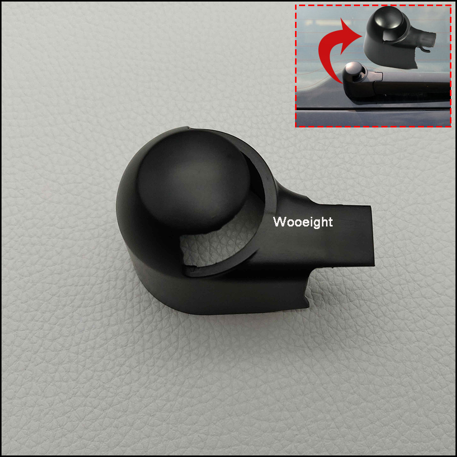 Capuchon De Couvercle D'écrou De Bras D'essuie-glace Arrière Pour Volvo XC40 2019-2022 - Noir ABS - Protection Et Décoration - 5