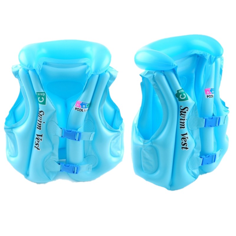 Chaleco salvavidas ajustable para niños, chaleco salvavidas inflable para niños, chaleco salvavidas para niños, chalecos de seguridad para natación a la deriva, boya salvavidas de PVC