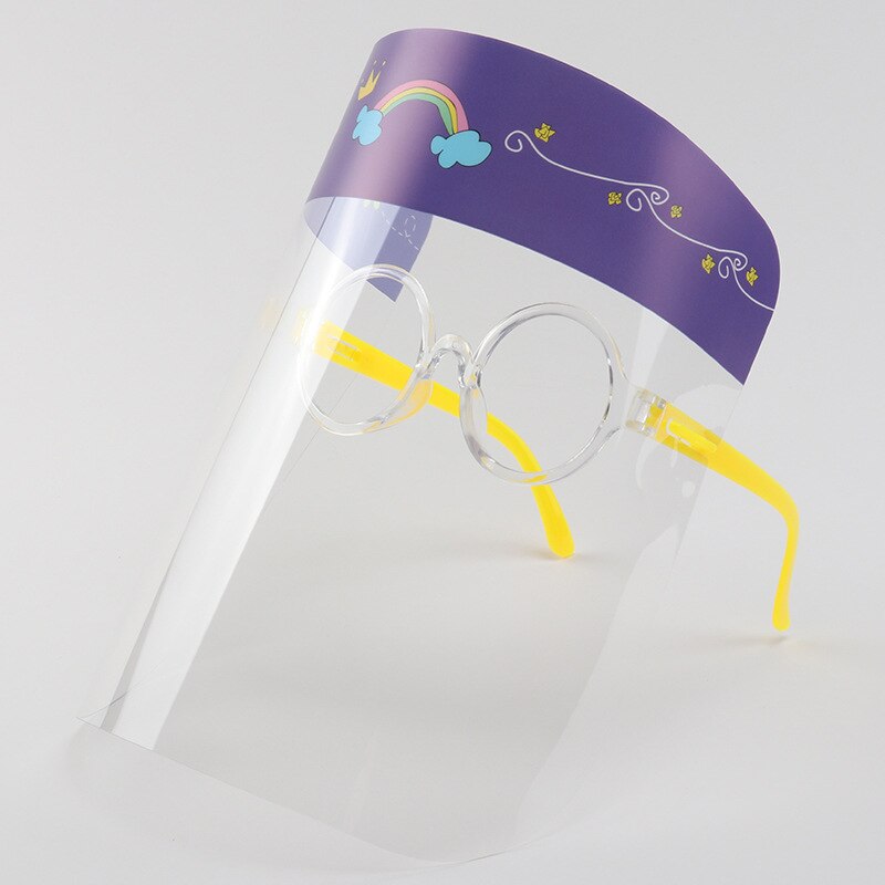 Lunettes de moto transparentes claires en plein air Anti-jet lunettes transparentes enfants masque écran: 01