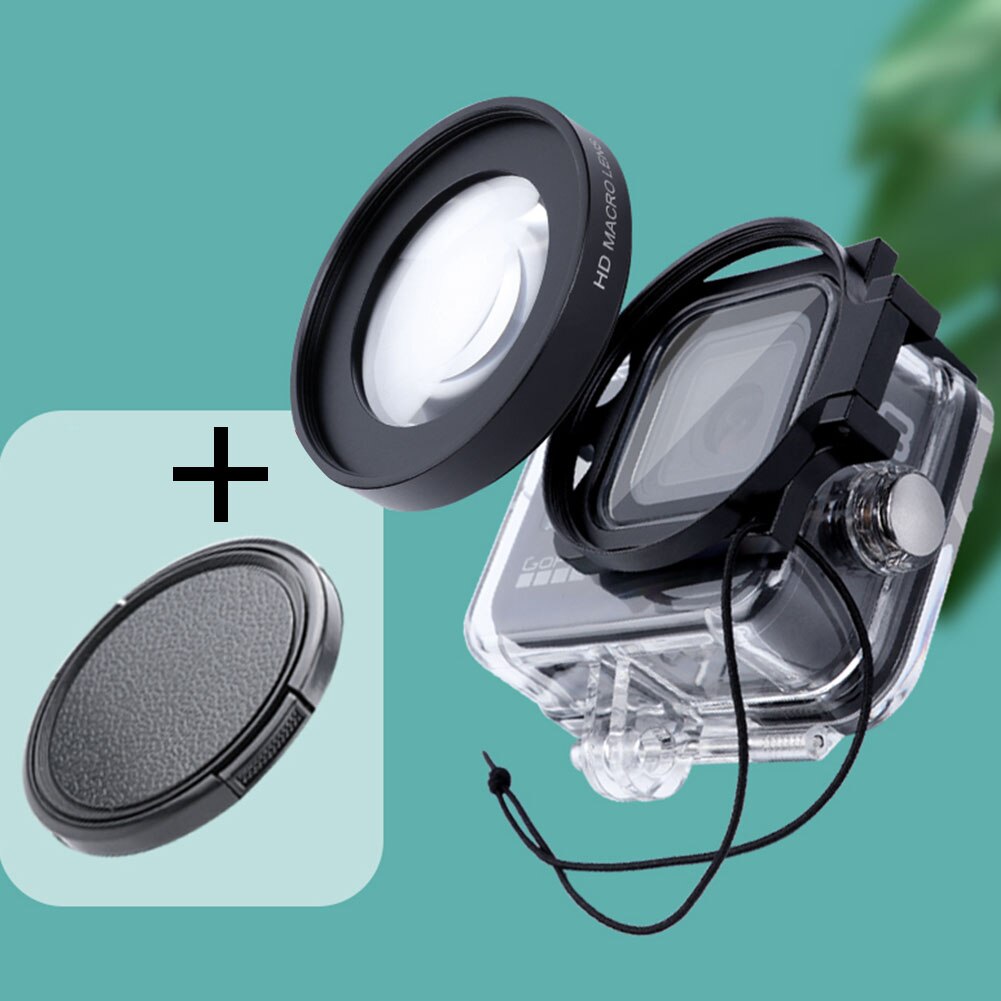 Praktische Actie Camera Duiken Lens Filte Installeren Macro Fotografie Professionele Aluminium Portable Voor Gopro Hero 9 8