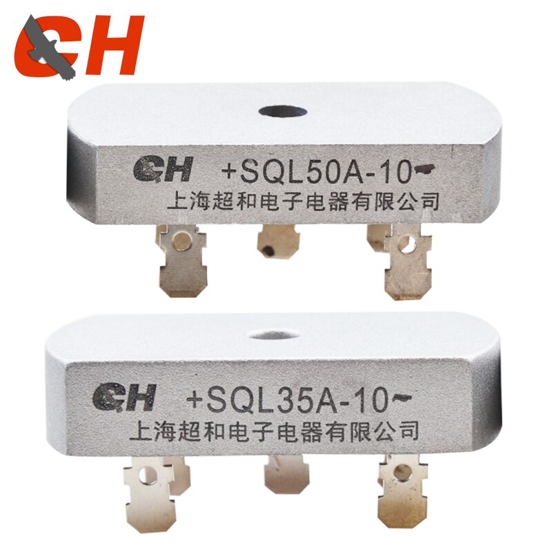 50A 1200V Aluminum Metal Case 3 Phase Diode Bridge Rectifier 50Amp SQL50A Module