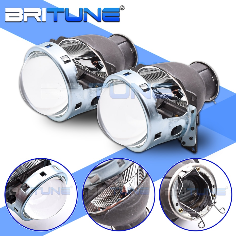 Single Light Koito Q5 H7 D2S Halogen Xenon LED Projector Headlight Lens 3.0'' Low Beam High Beam Tuning Car Lights Accessories