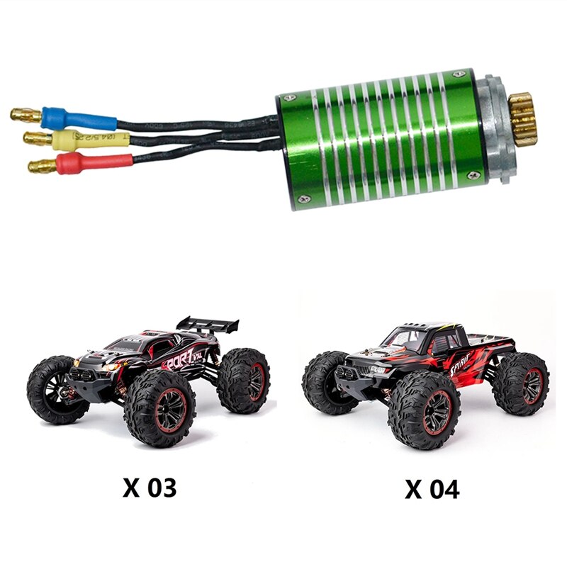 Brushless Motor for XLF X03 X04 X-03 X-04 1/10 RC Car Brushless Monster Truck Spare Parts Accessories