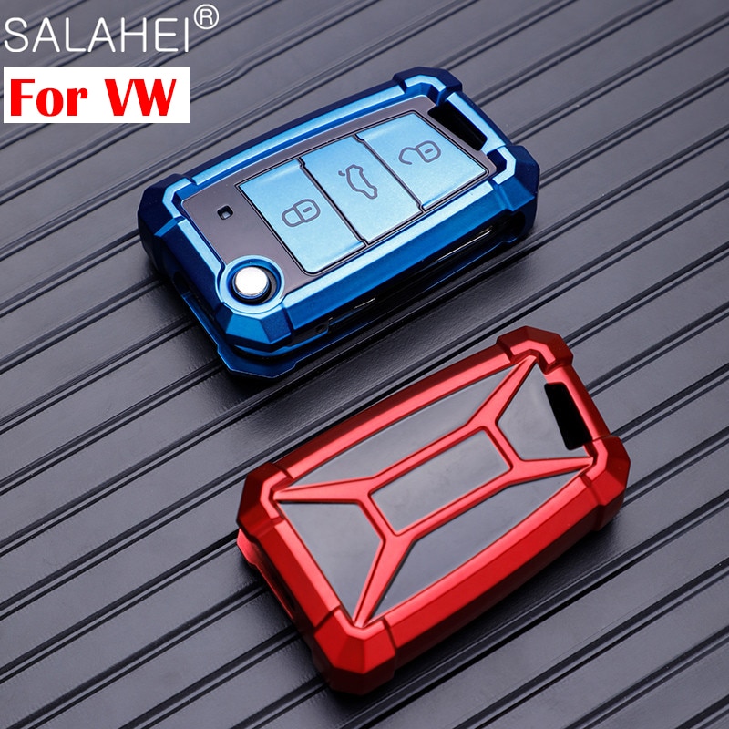 Tpu autosleutelhoesje voor volkswagen vw golf 7 mk7 seat ibiza leon  fr 2 altea aztec skoda octavia sleutelhanger accessoires