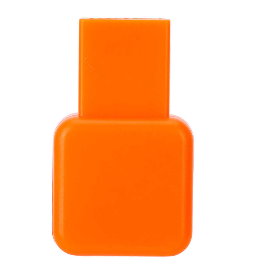Mini USB Computer Microphone Wireless Microphone External Sound Card Computer Accessory Orange