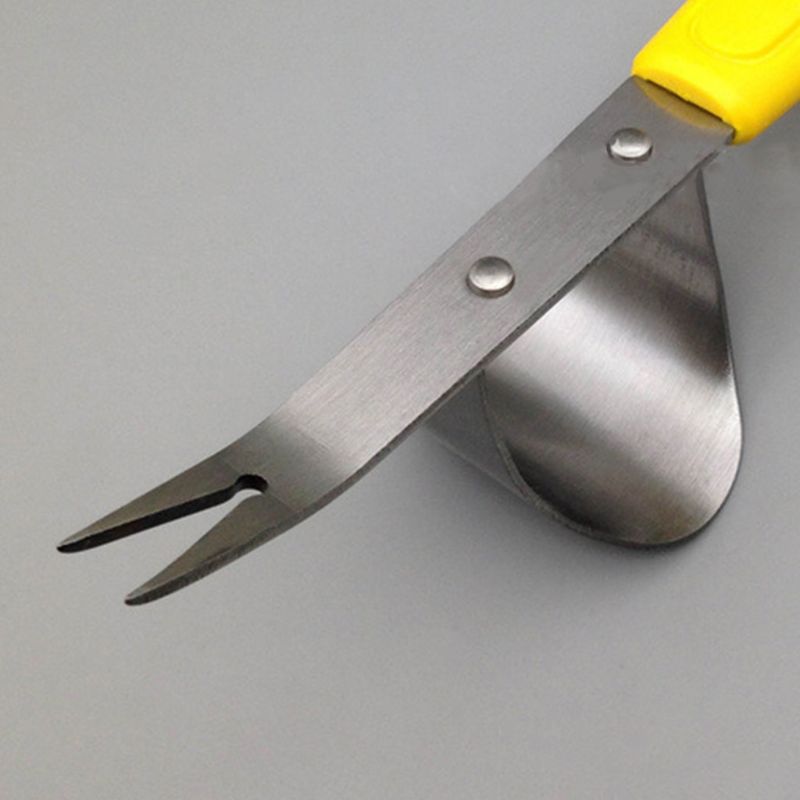 Garden Weeding Fork Ergonomically Weeder Cultivator Hand Tool Stainless Steel M7DA