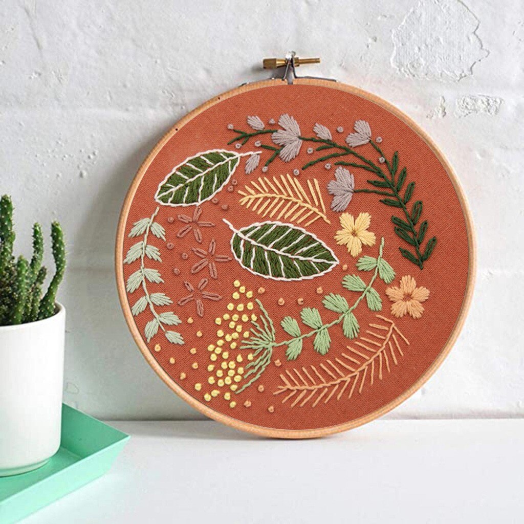 Circle Embroidery Kits ,embroidery Set,needlework Embroidery, Cross Stitch Kits, Embroidery For Beginner, Diy Art Sewing Craft