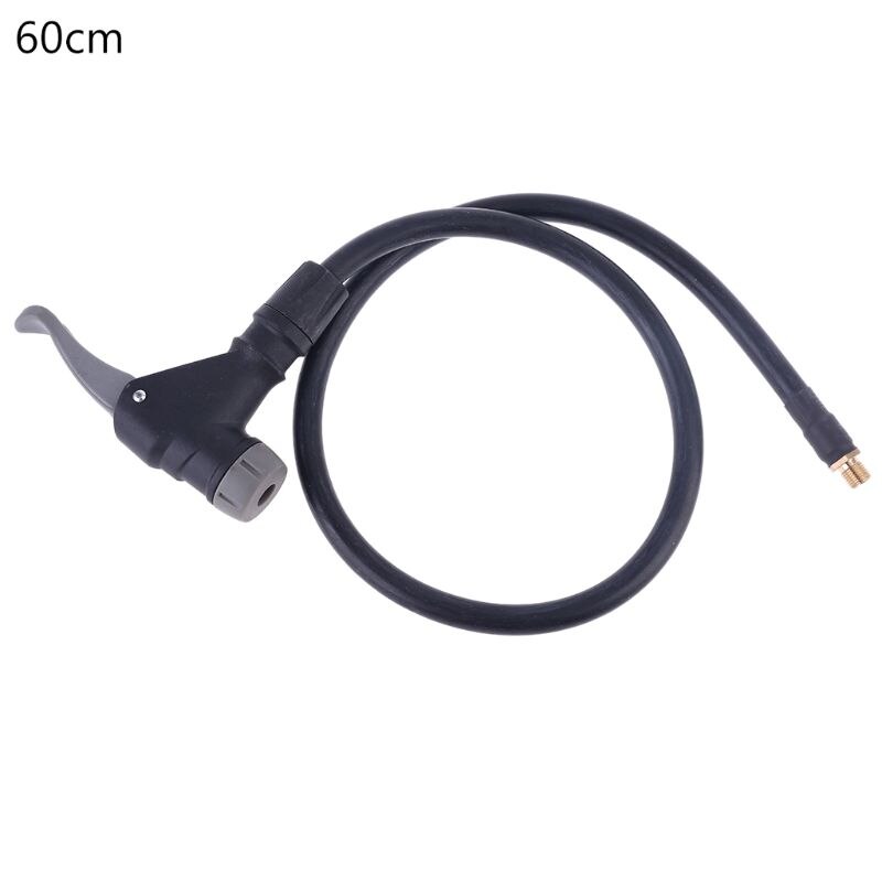 Tire Inflator Hose Adapter twist-on Lock Air Chuck Car Compressor Extension Tube B85C: 60cm