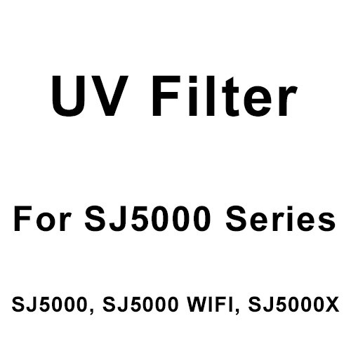 UV Filter Optische Glas Objektiv Schutzhülle für SJCAM SJ8 Serie SJ7 Stern/SJ5000 Wifi/SJ5000X Elite SJ4000 action Kamera: For SJ5000 Series