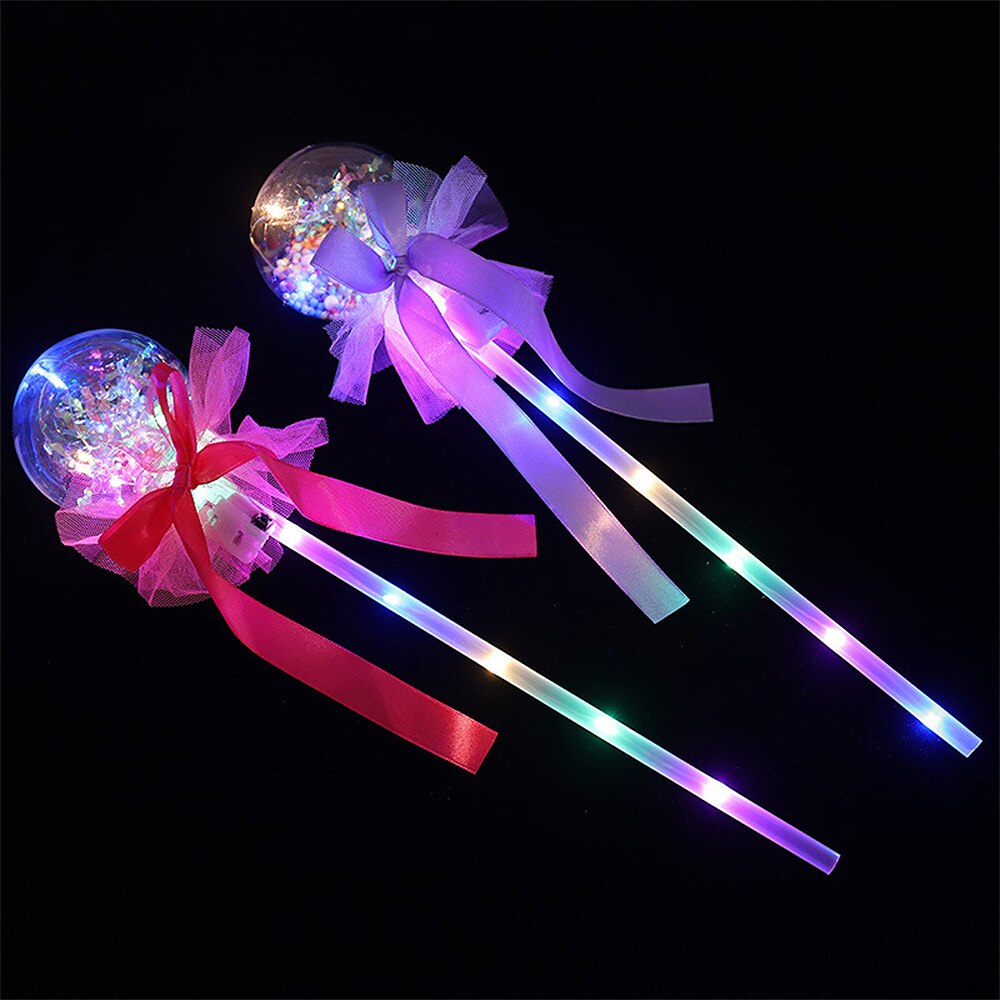 2021Cute Fairy Wand Dreamlike Cute Fairy Wand Dreamlike Glowing bobball magic wand Star ball strange toys Toys for children