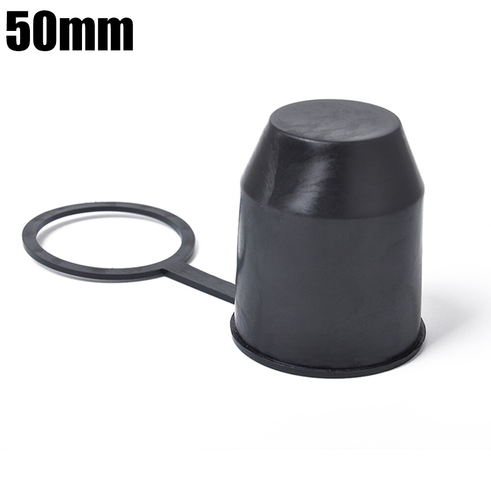 Universal 50mm reboque barra de reboque tampa da esfera tampa da barra de reboque tampa da barra de reboque engate reboque towball proteger acessórios do carro