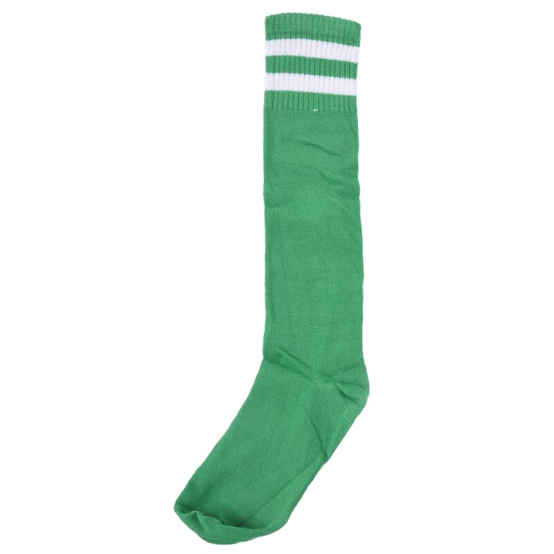 Children Sport Soccer Long Socks High Sock Baseball Hockey Socks: Green