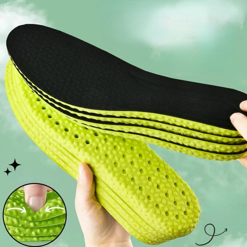 Sport Shoe Insoles Sweat Absorption Deodorizing Insole Plantar Fasciitis Insoles for Feet Man Women Running Orthopedic Shoe Sole
