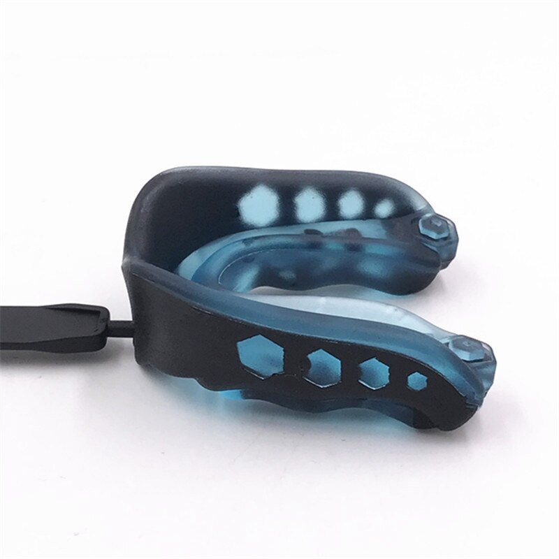 caldo-di Rugby bocca guardia Grado Dente Protezione Muay Calcio shock sport Paradenti labbro Protezione cestino Boxe