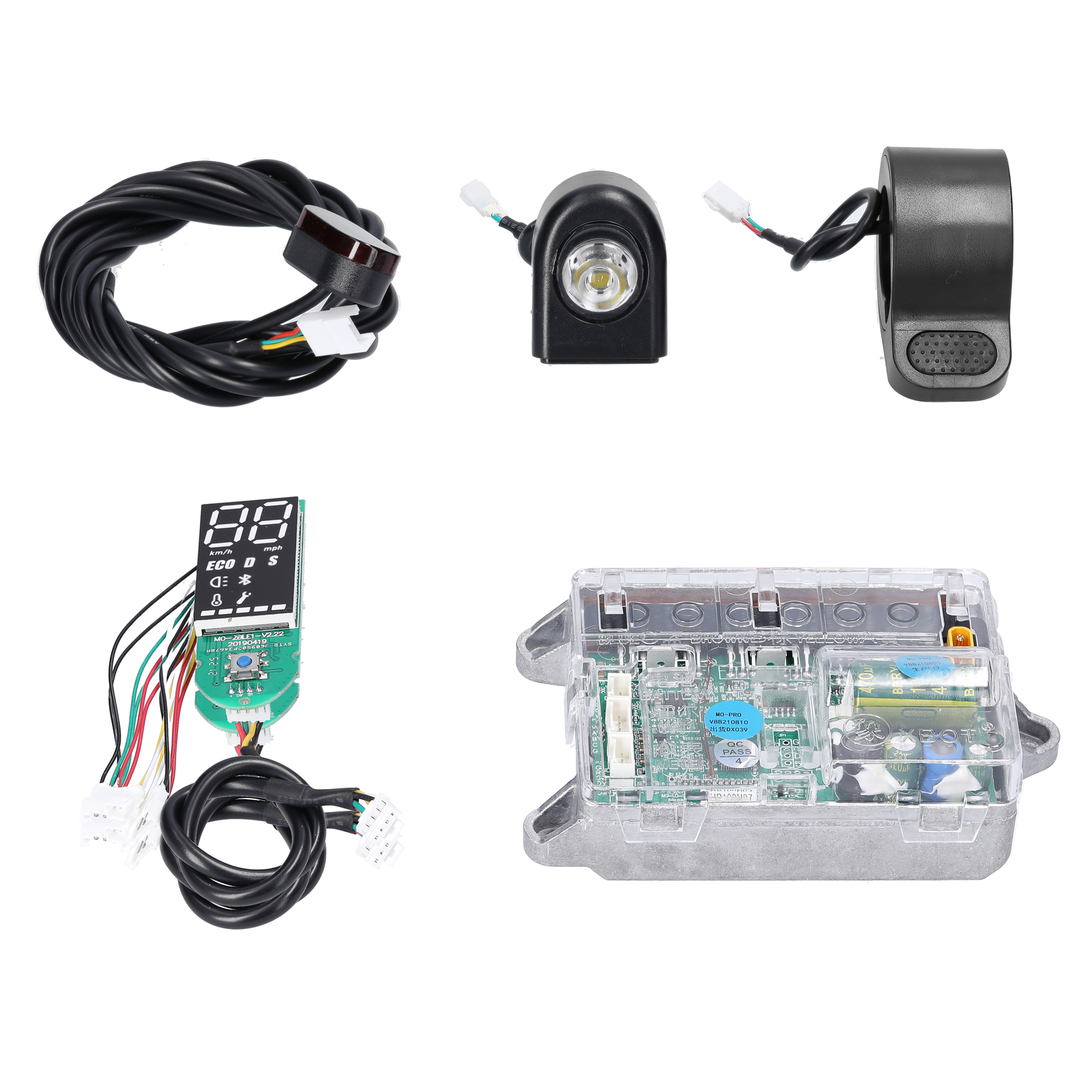 350w motor motor udskiftning til xiaomi  m365 pro elektrisk scooter motor hjul scooter tilbehør udskiftning af drivhjul: Kontrolkort