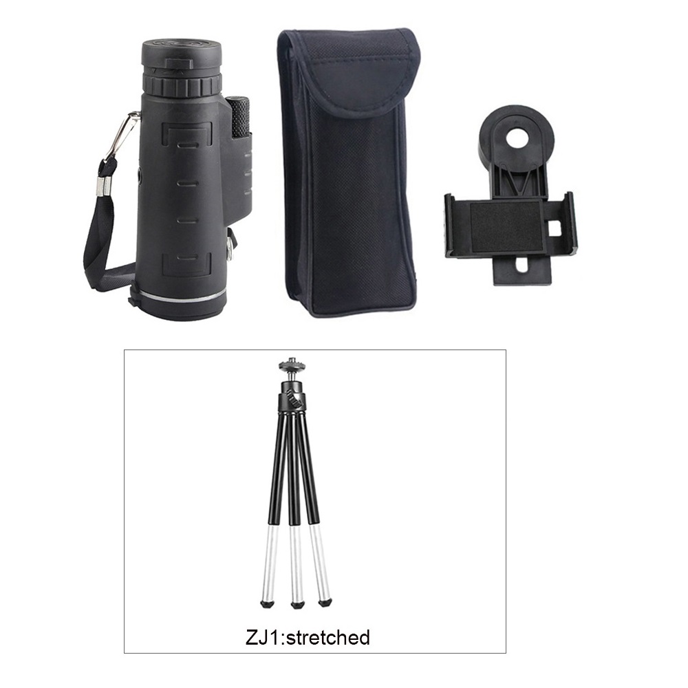 Lente Monocular con Zoom para teléfono móvil, lente de cámara telescópica para Iphone 11, 8, 7 Plus, macro: ZJ1