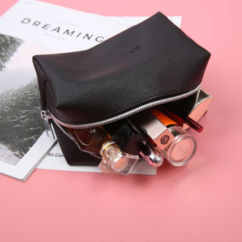 Trousse à crayons d&#39;affaires noire Simple de grande capacité pour enfants, fournitures scolaires et de bureau, papeterie créative