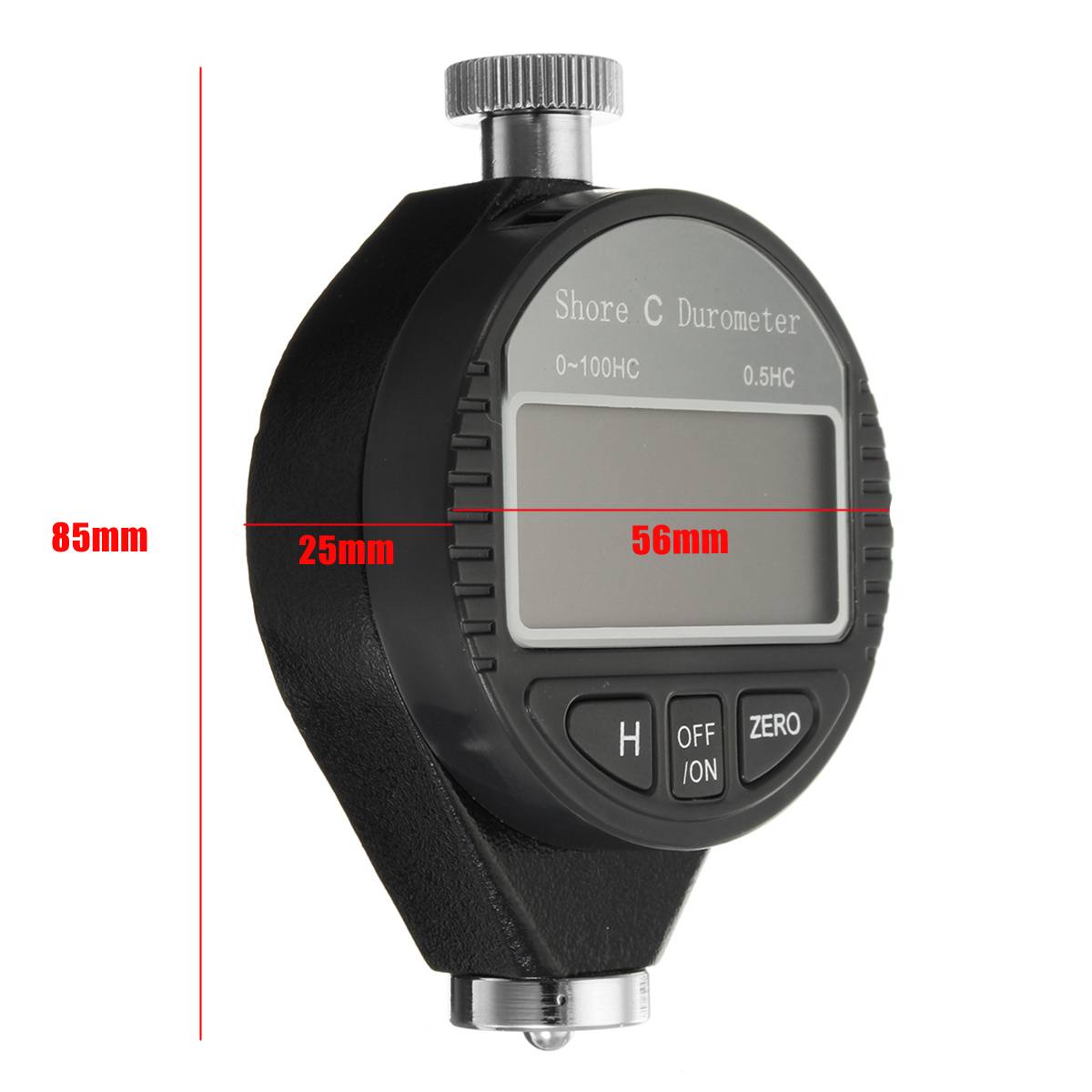 Precise Digital Shore C Durometer High Hardness Rubber Tester 100HD LCD Display Meter Digital Hardmeter