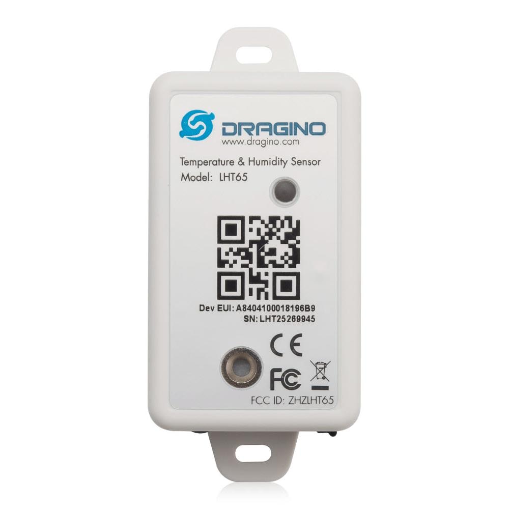 Capteur de température et d'humidité LHT65 LoRaWAN