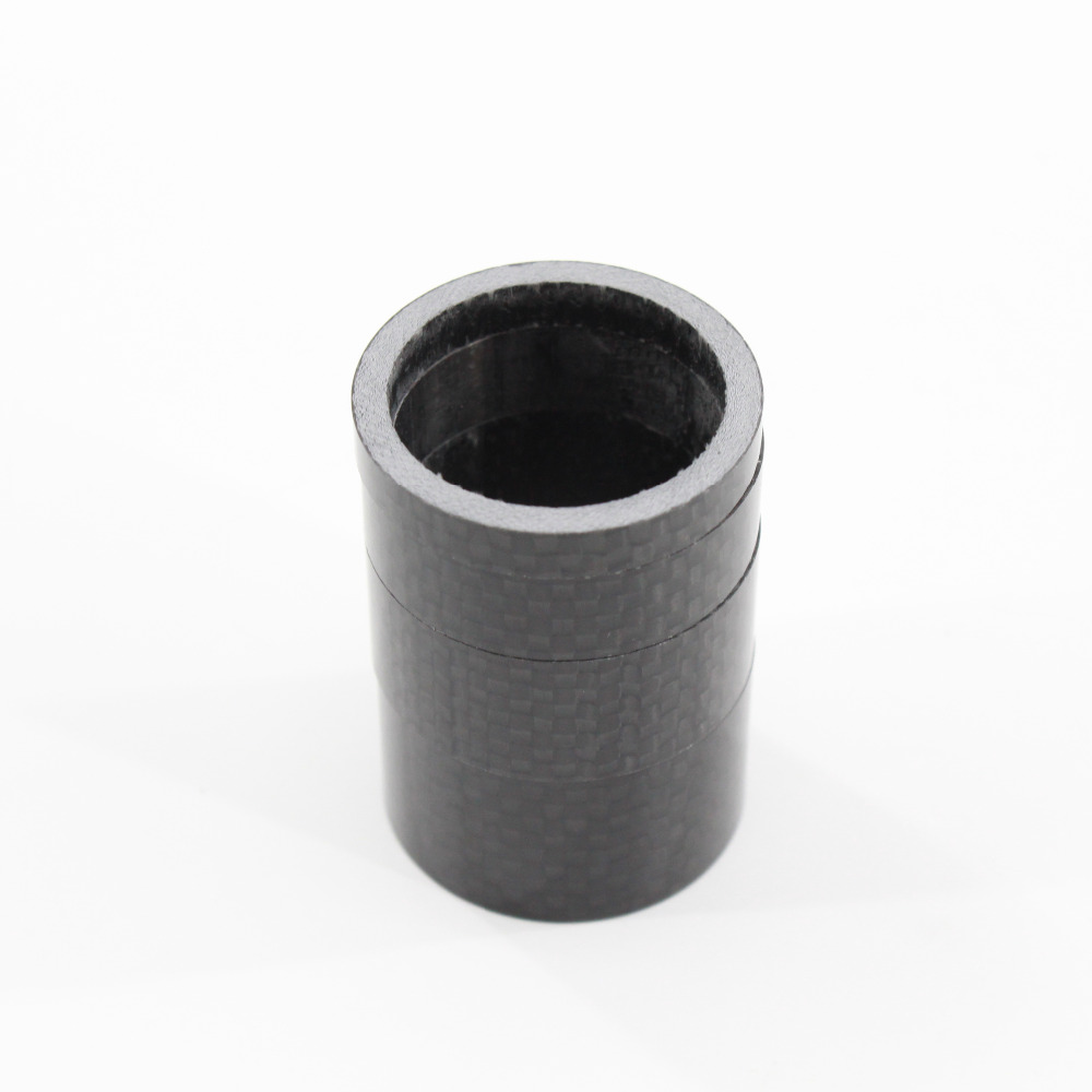 4pcs/lot 5mm+10mm+15mm+20mm Road bicycle 3K full carbon fibre headsets washer Mountain bike stem carbon spacer MTB Free ship