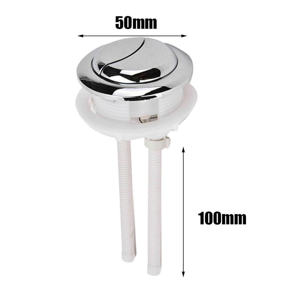 Plastic Dual Flush Toilet Water Tank Drukknop Gat Accessoires Schakelaar Cover Staaf Badkamer Universele Wc-deksel Stortbak D4O6
