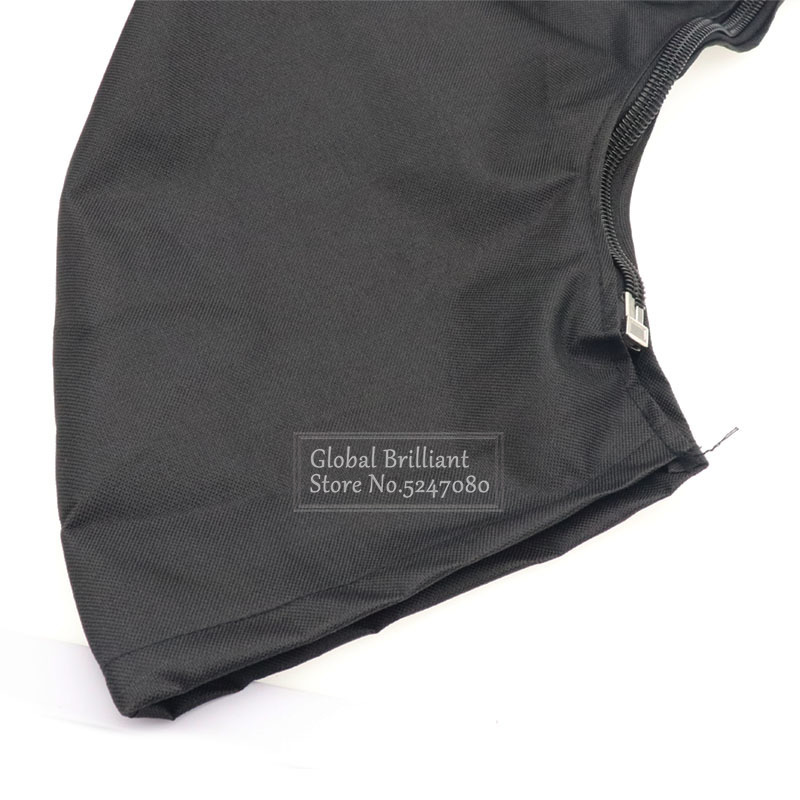 Wasserdichte 600D 3/4 Bogen Bimini Top Boot Abdeckung Kein Rahmen Yacht Boot Abdeckung Mit Reißverschluss Anti UV Staubdicht Abdeckung Marine Zubehör