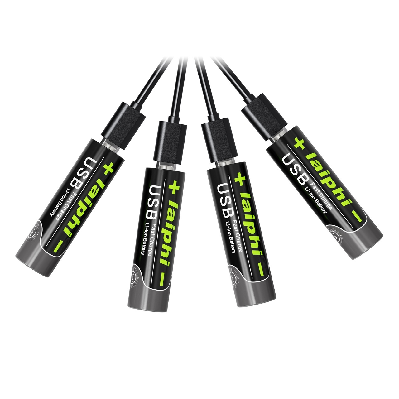 aa rechargeable battery 1.5V AA 3000 mWh battery rechargeable lithium polymer battery + Ty-c interface data cable