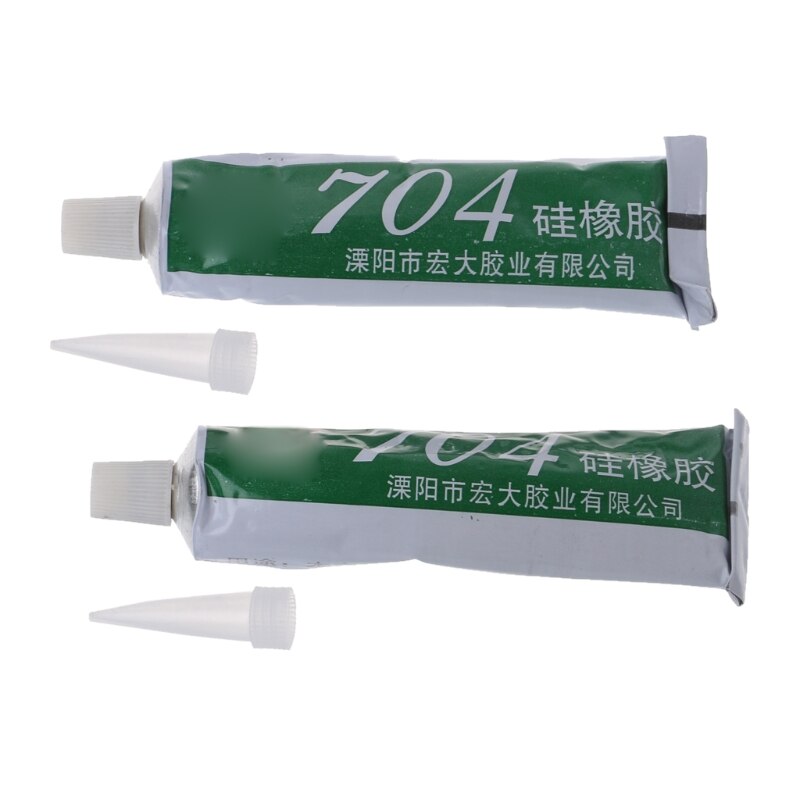 Cola de vedação 704 fixa, resistente a altas temperaturas, borracha de silicone, à prova d&#39;água, selante eletrônico, condutividade térmica, 1 peça