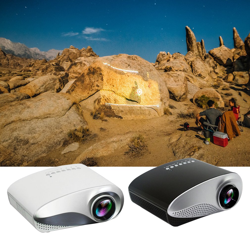 Mini Micro Projector 802 Home Led Portable Projector With Hdmi Tv Interface Supports Hd 1080P Projector