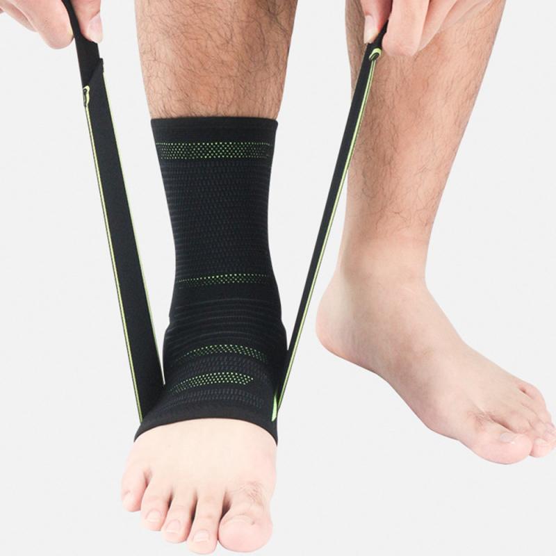 Ourpgone Ankle Support Strap Adjustable Wrap Bandage Brace Foot Pain Relief Sport Sports Safety
