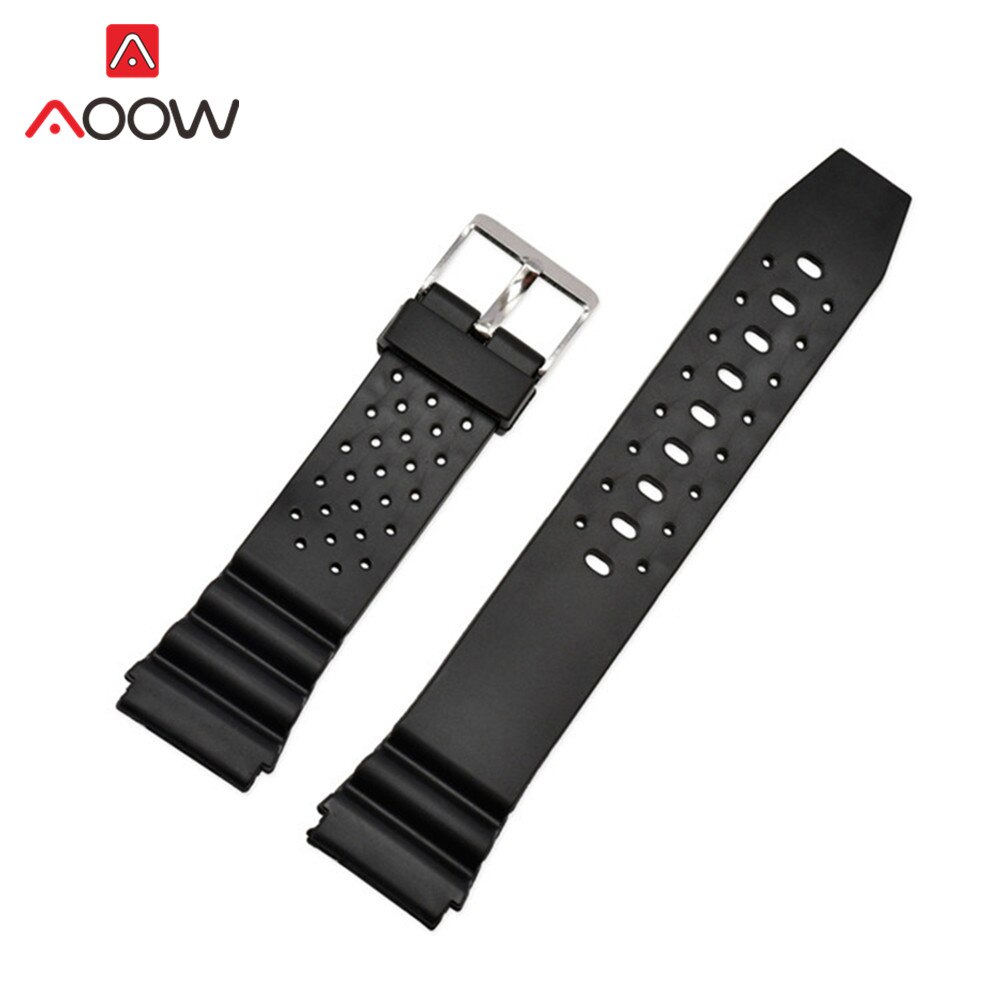 12mm 14mm 16mm 18mm 20mm 22mm silikoniranneke casio g-shock sport diving -kellolle, vaihtoranneke, ranneketarvikkeet: A / 18mm