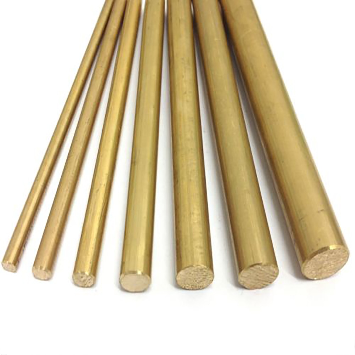 4/6/8/10/12mm DIY Hardware Messing Runde Bar Stange Rund Draht Rohr Modellbau: 12Mm / 100mm